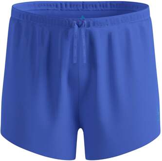 ODLO Zeroweight 3in Split Hardloopshorts Heren-blauw - L