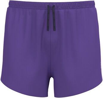ODLO Zeroweight 3in Split Hardloopshorts Heren-Paars - L