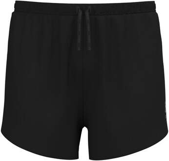 ODLO Zeroweight 3in Split Hardloopshorts Heren-Zwart - XL