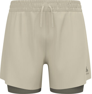 ODLO Zeroweight 5'' 2in1 Short Heren grijs