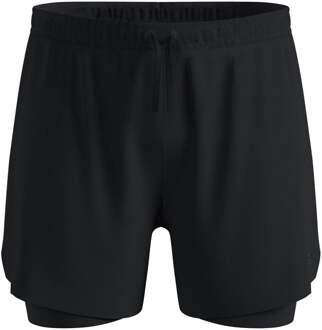 ODLO Zeroweight 5in 2in1 Hardloopshorts Heren-zwart - L
