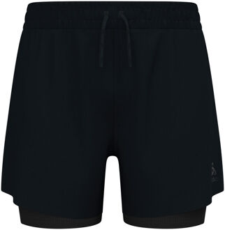 ODLO Zeroweight 5in 2in1 Hardloopshorts Heren-zwart - S,M,L,XXL