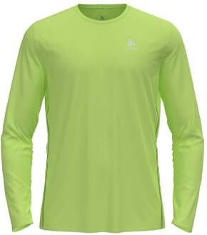 ODLO Zeroweight Chill-Tec Crew Neck Hardloopshirt Heren lichtgroen - S,M,XL