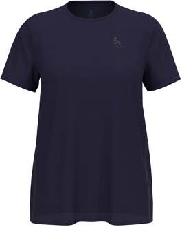 ODLO Zeroweight Chill-Tec Hardloopshirt Dames-donkerblauw - XS,S,M,L,XL