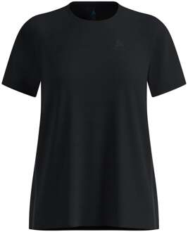 ODLO Zeroweight Chill-Tec Hardloopshirt Dames-zwart - XS