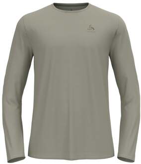 ODLO Zeroweight Chill-Tec Hardloopshirt Heren-Kaki - S