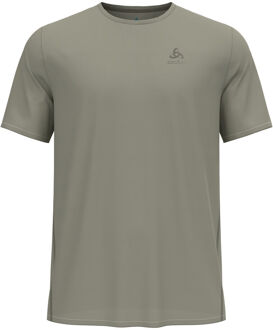 ODLO Zeroweight Chill-Tec Hardloopshirt Heren-Kaki - S
