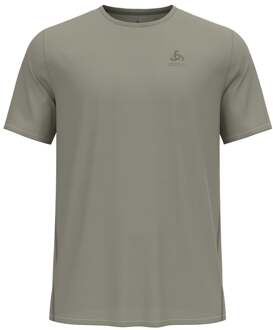 ODLO Zeroweight Chill-Tec Hardloopshirt Heren-Kaki - S