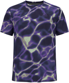 ODLO Zeroweight Chill-Tec Hardloopshirt Heren-Paars,Mint - S,M,XL,XXL