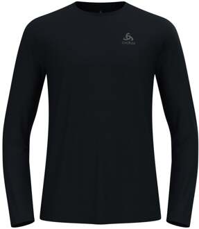 ODLO Zeroweight Chill-Tec Hardloopshirt Heren-Zwart - S,M