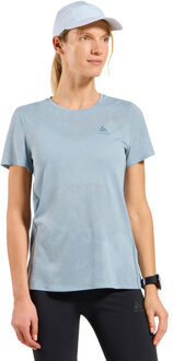 ODLO ZeroWeight Crew Neck Chilltec Shirt Dames blauw