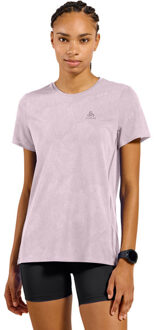 ODLO ZeroWeight Crew Neck Chilltec Shirt Dames roze