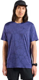 ODLO ZeroWeight Crew Neck Chilltec T-Shirt Heren blauw - S