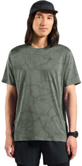 ODLO ZeroWeight Crew Neck Chilltec T-Shirt Heren grijs - XL