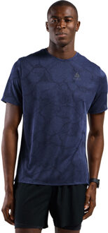ODLO ZeroWeight Crew Neck Chilltec T-Shirt Heren navy - XL