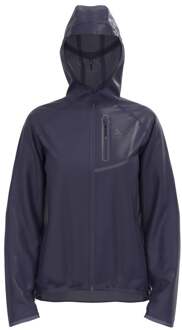 ODLO Zeroweight Dual Dry PK Waterproof Hardloopjas Dames donkerblauw - XL