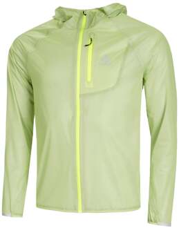 ODLO Zeroweight Dual Dry PK Waterproof Hardloopjas Heren lichtgroen