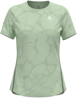 ODLO Zeroweight Engineered Chill-Tec Hardloopshirt Dames-Salie - S,M,L,XL