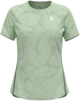 ODLO Zeroweight Engineered Chill-Tec Hardloopshirt Dames-Salie - S,M,XL