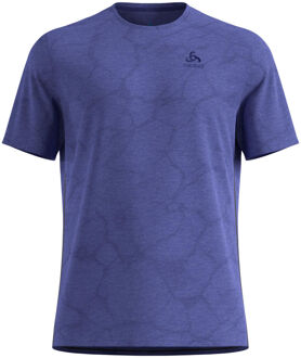 ODLO Zeroweight Engineered Chill-Tec Hardloopshirt Heren-Blauw - S,M,L