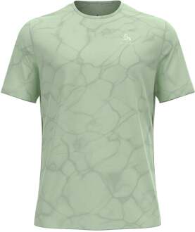 ODLO Zeroweight Engineered Chill-Tec Hardloopshirt Heren-Mint - S,M,L,XL,XXL