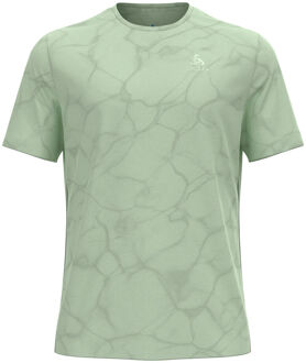 ODLO Zeroweight Engineered Chill-Tec Hardloopshirt Heren-Mint - XL