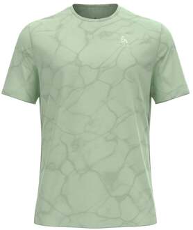 ODLO Zeroweight Engineered Chill-Tec Hardloopshirt Heren-Mint - XL