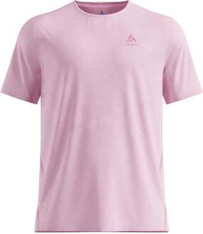 ODLO Zeroweight Engineered Chill-Tec Hardloopshirt Heren-pink roze - S,M,L,XL,XXL