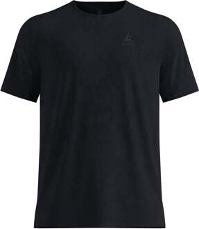 ODLO Zeroweight Engineered Chill-Tec Hardloopshirt Heren-zwart - S