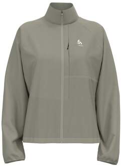 ODLO Zeroweight Hardloopjas Dames-Grijs - L