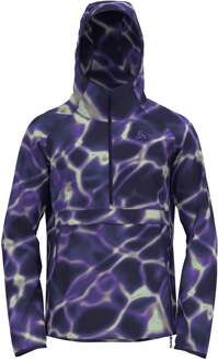 ODLO Zeroweight Print Hardloopjas Heren-Paars lila - XXL