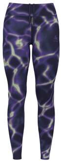 ODLO Zeroweight Print Hardlooplegging Dames-Paars - L