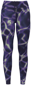 ODLO Zeroweight Print Hardlooplegging Dames-Paars - XS,M,L,XL
