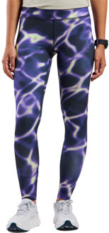 ODLO Zeroweight Print Legging Dames paars - M
