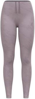 ODLO Zeroweight Print Reflective Hardlooplegging Dames-Grijs - XS,S,M,L,XL
