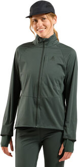 ODLO Zeroweight Pro Warm Reflective Jack Dames grijs - S