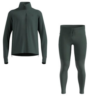 ODLO Zeroweight Reflective Set Heren grijs