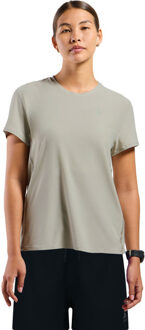 ODLO Zeroweight Shirt 2in1 Short Set Dames grijs