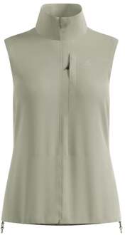 ODLO Zeroweight Warm Hardloopvesten Dames-Olijf - XS