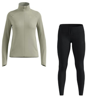 ODLO Zeroweight Warm Set Dames grijs