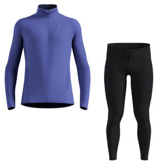 ODLO Zeroweight Warm Set Heren blauw