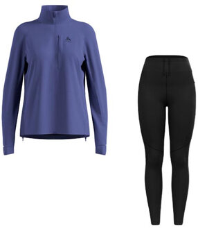 ODLO Zeroweight Winter Set Dames blauw