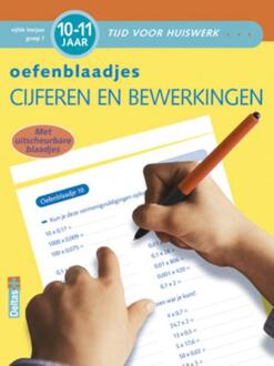 Oefenblaadjes rekenen 10-11 jaar / cijfers en bewerkingen vijfde leerjaar groep 7 - Boek Geert Heymans (9044728326)