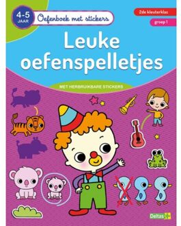Oefenboek Leuke oefenspelletjes (4-5jr)