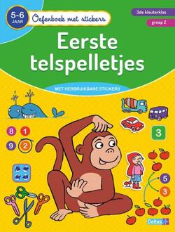Oefenboek met Stickers Eerste Telspelletjes (5-6 jaar)