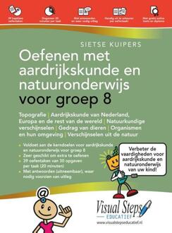 Oefenen met aardrijkskunde en natuuronderwijs voor groep 8 - Boek Sietse Kuipers (9059055357)