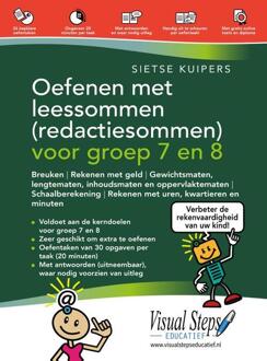 Oefenen met leessommen (redactiesommen) voor groep 7 en 8 - Boek Sietse Kuipers (9059057643)