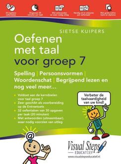 Oefenen met taal voor groep 7 - Boek Sietse Kuipers (905905704X)