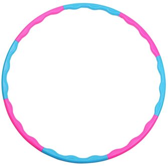 Oefening Hoepel Draagbare Oefening Fitness Verwijderbare 8 Stukken Splicing Hoepel Voor Volwassenen Kinderen Gym Apparatuur Taille Trainer groen