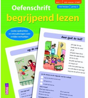 Oefenschrift begrijpend lezen / (AVI:1 AVI nieuw:START) (1ste leerjaar - groep 3) - Boek Deltas Centrale uitgeverij (9044749110)